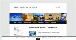 Desktop Screenshot of apartamentosvalencia.info